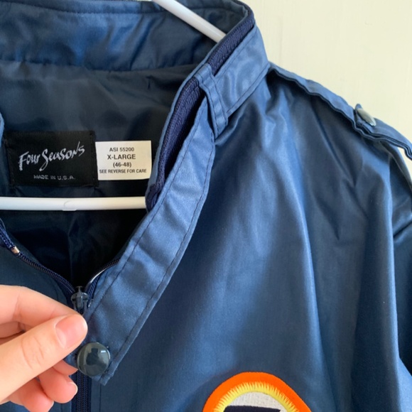 vintage Tide bomber jacket by Four Seasons - Picture 10 of 15